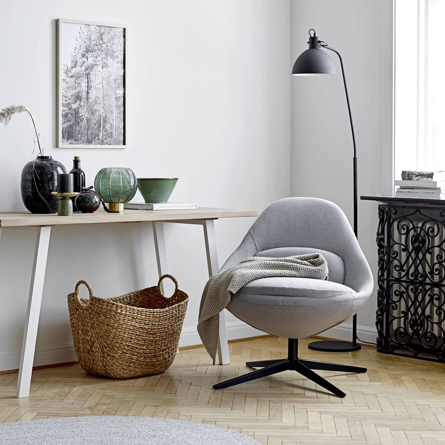 Bloomingville Korb 2er Pack Wasserhyazinthe – Bild 4