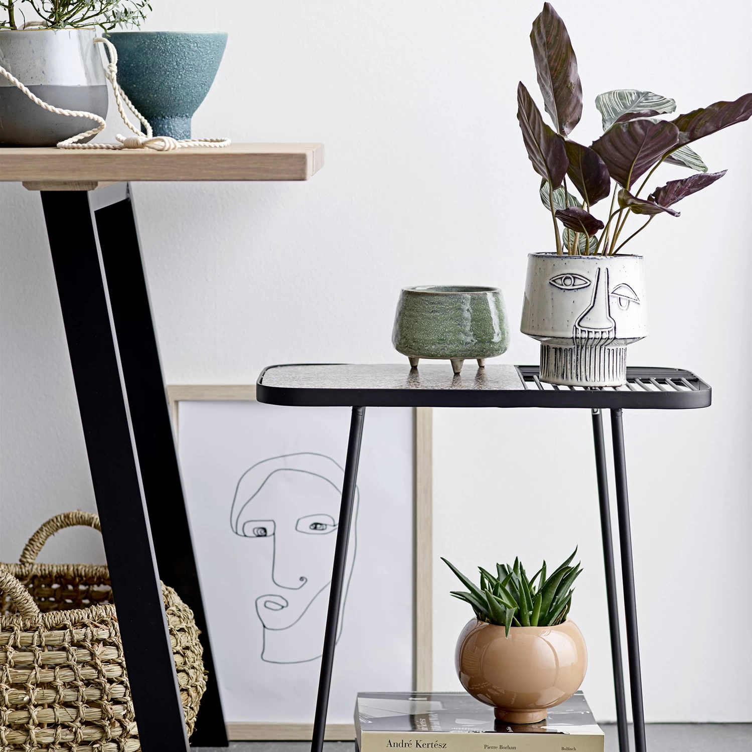 Bloomingville Blumentopf Auf Fuß Ø15 Cm – Bild 3