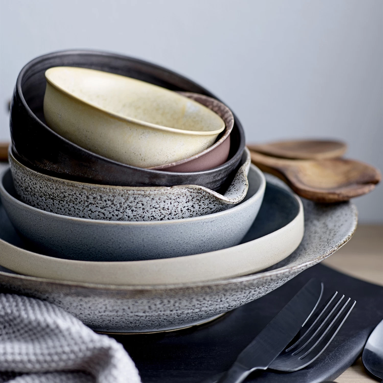 Bloomingville Thea Schale Steingut Ă15cm â Bild 5