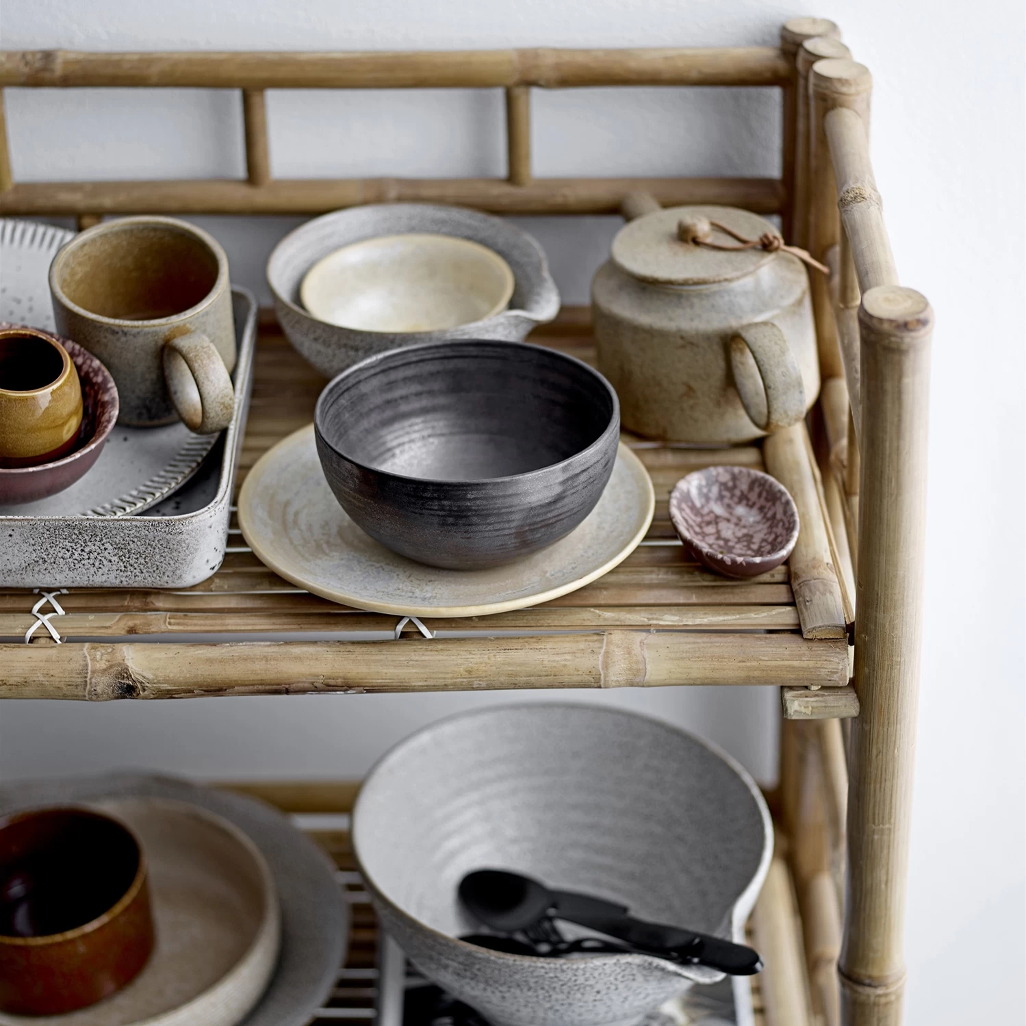 Bloomingville Thea Tapasset Steingut 4 Teile – Bild 2