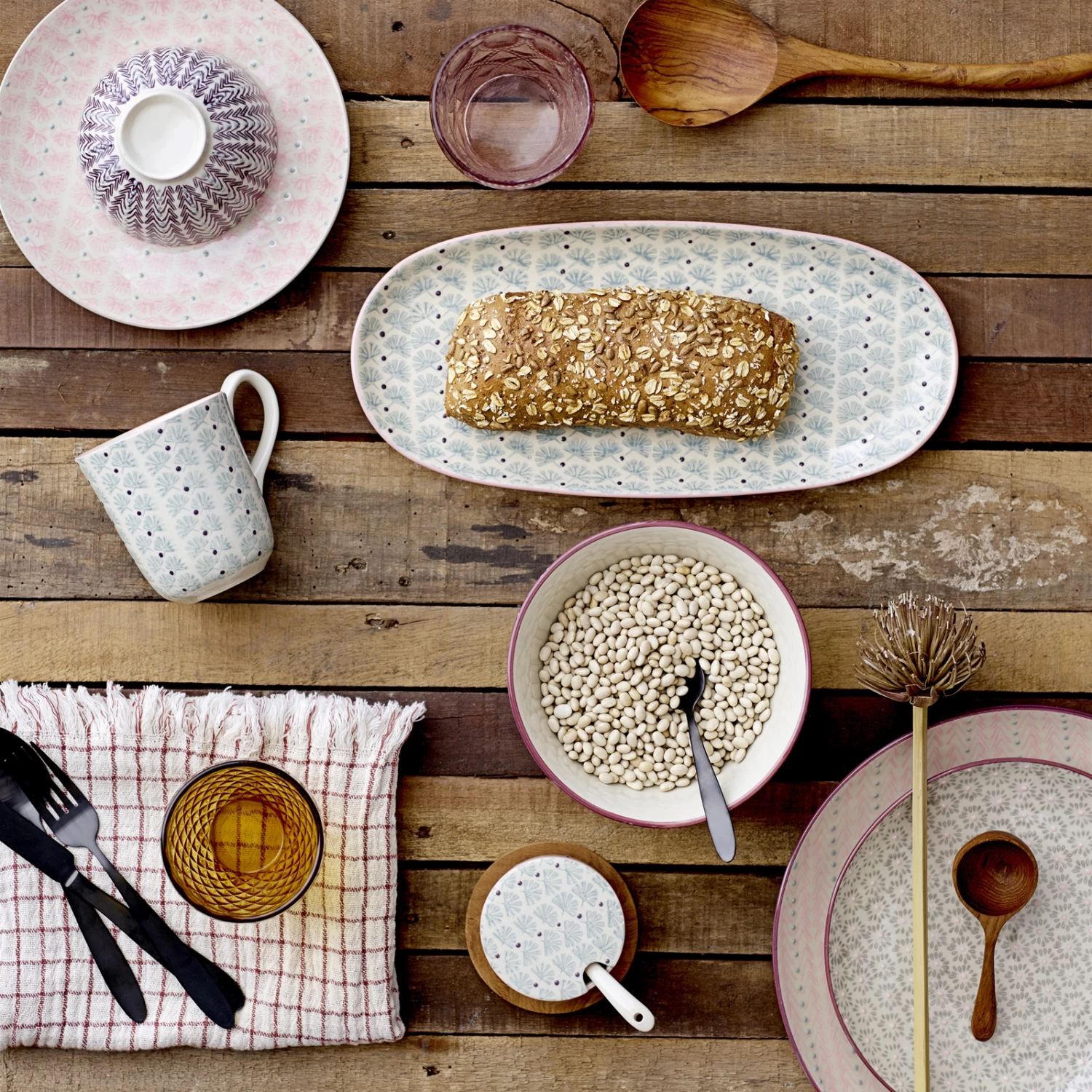 Bloomingville Maya Teller 28cm 3er Pack â Bild 2