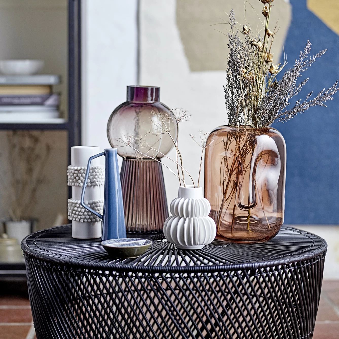 Bloomingville Glasvase Gesicht 25cm â Bild 3