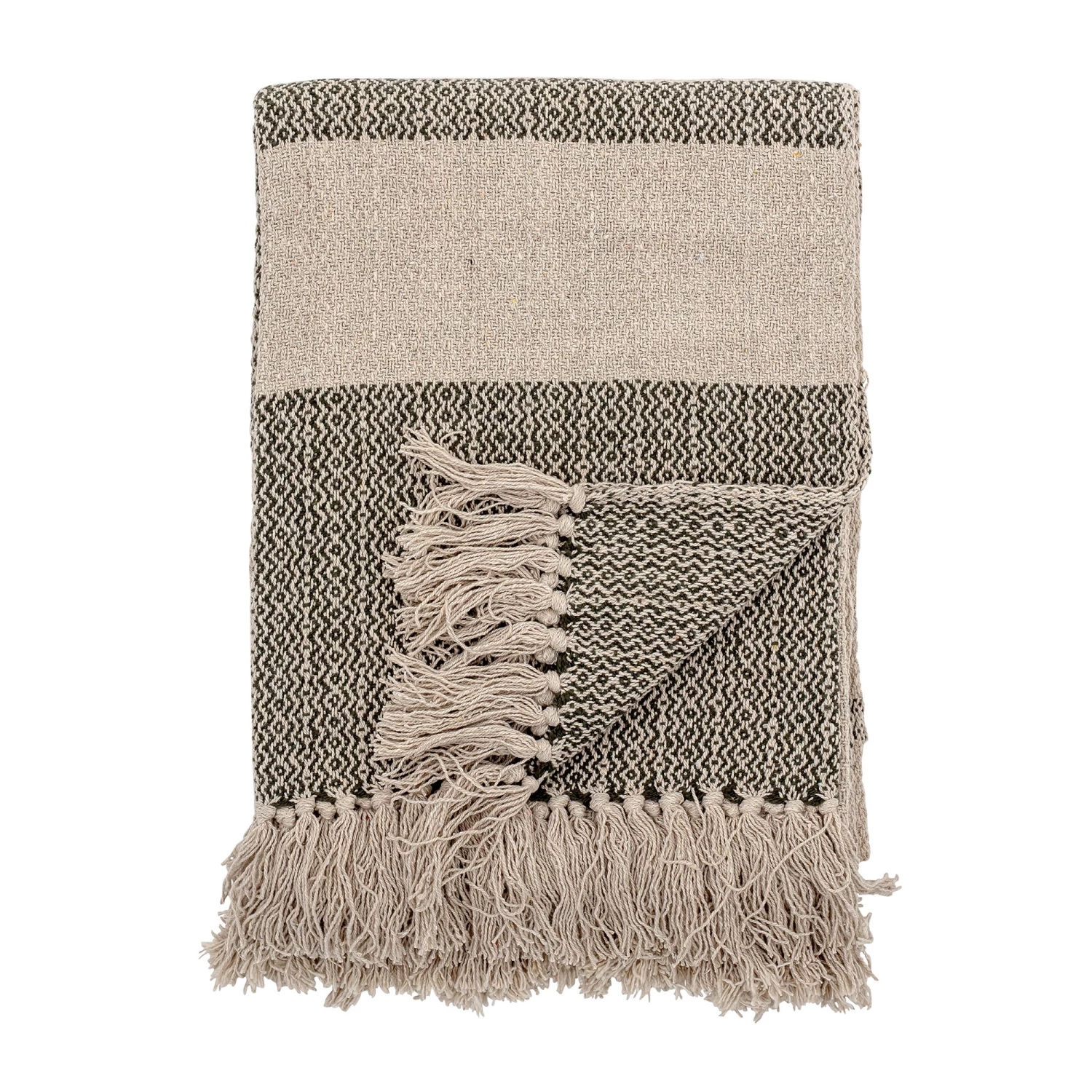 Bloomingville Wolldecke Gestreift 130 X 160cm