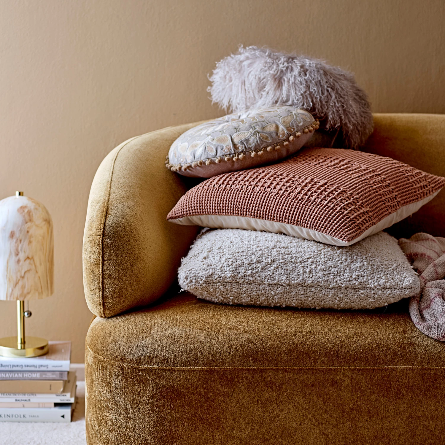 Bloomingville Kissen Einfarbig 50 X 50cm – Bild 4