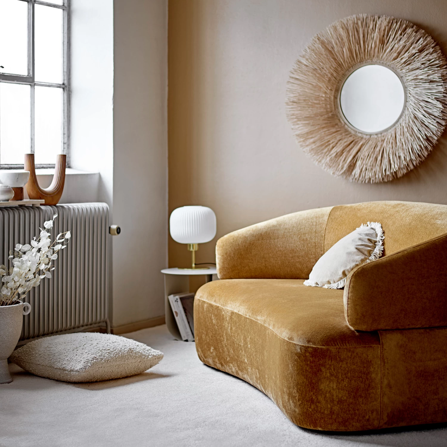 Bloomingville Kissen Einfarbig 50 X 50cm – Bild 2