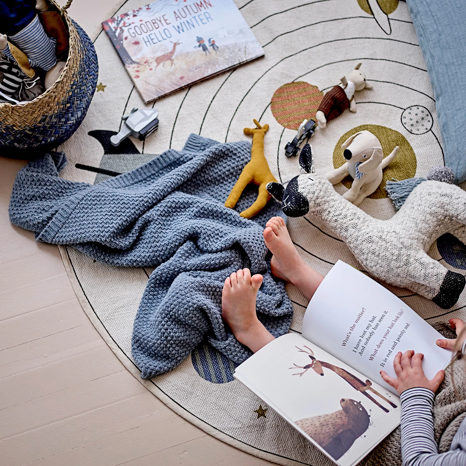 Bloomingville Kinderteppich Ø130cm – Bild 2