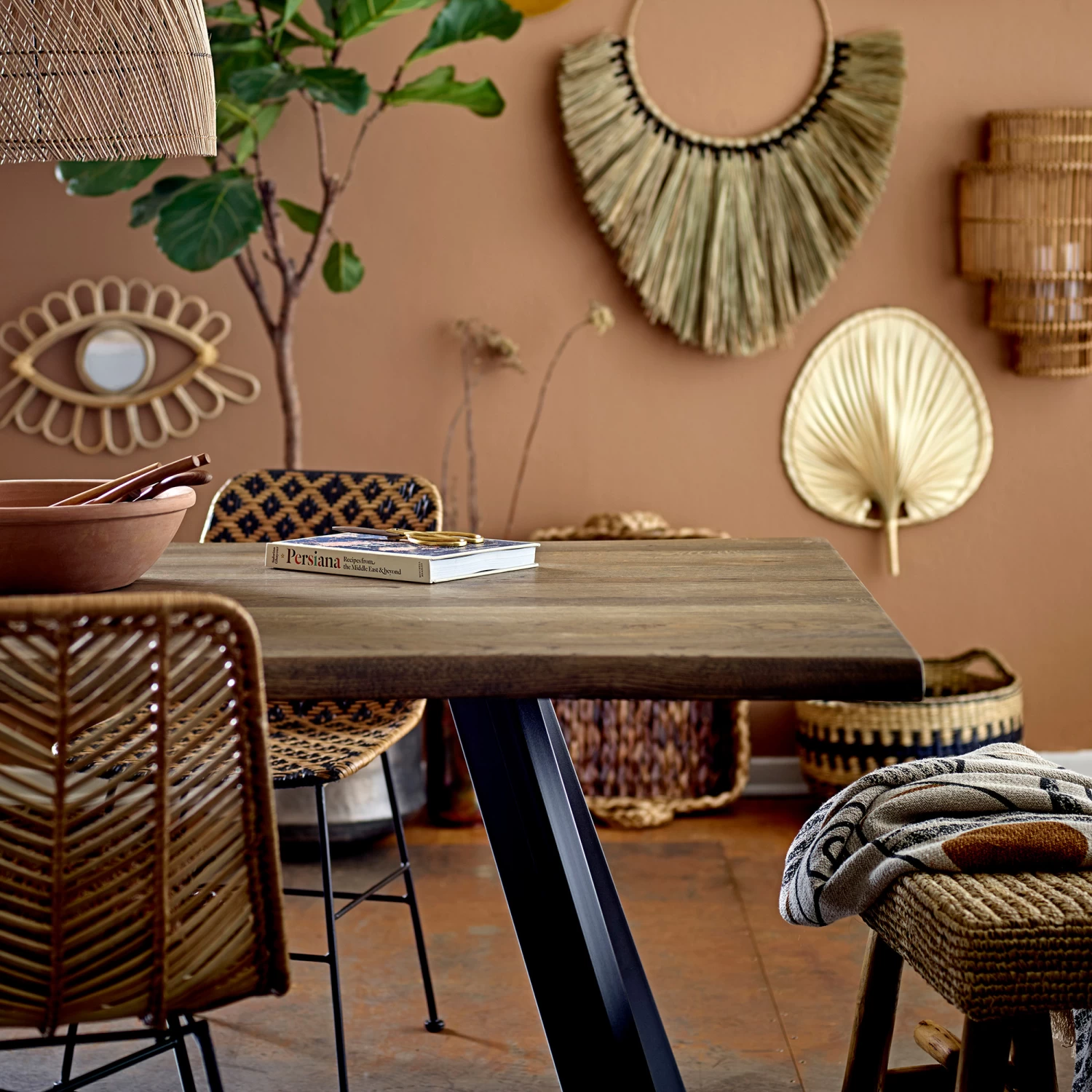 Bloomingville Decke Gemustert 130 X 160cm â Bild 3