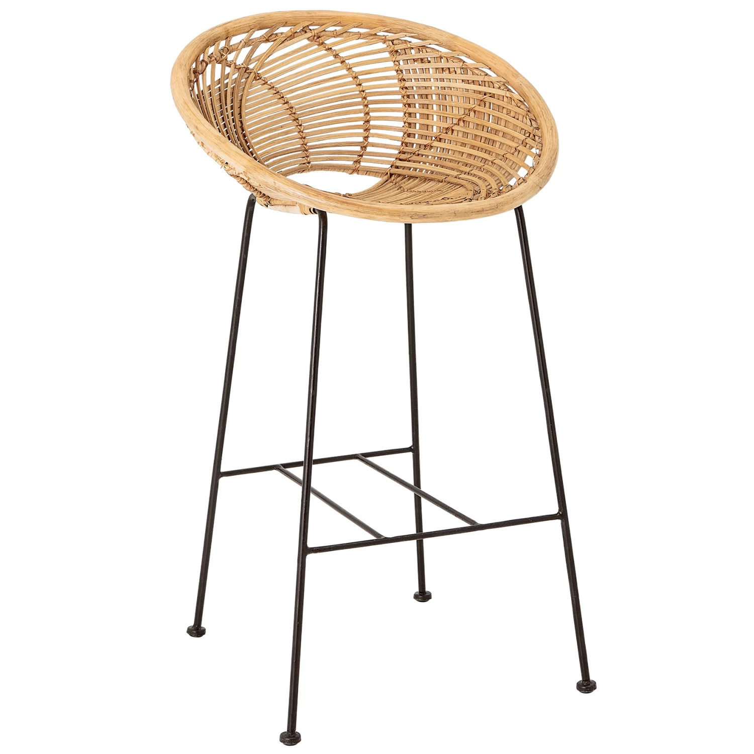 Bloomingville Yonne Barstuhl Rattan – Bild 5