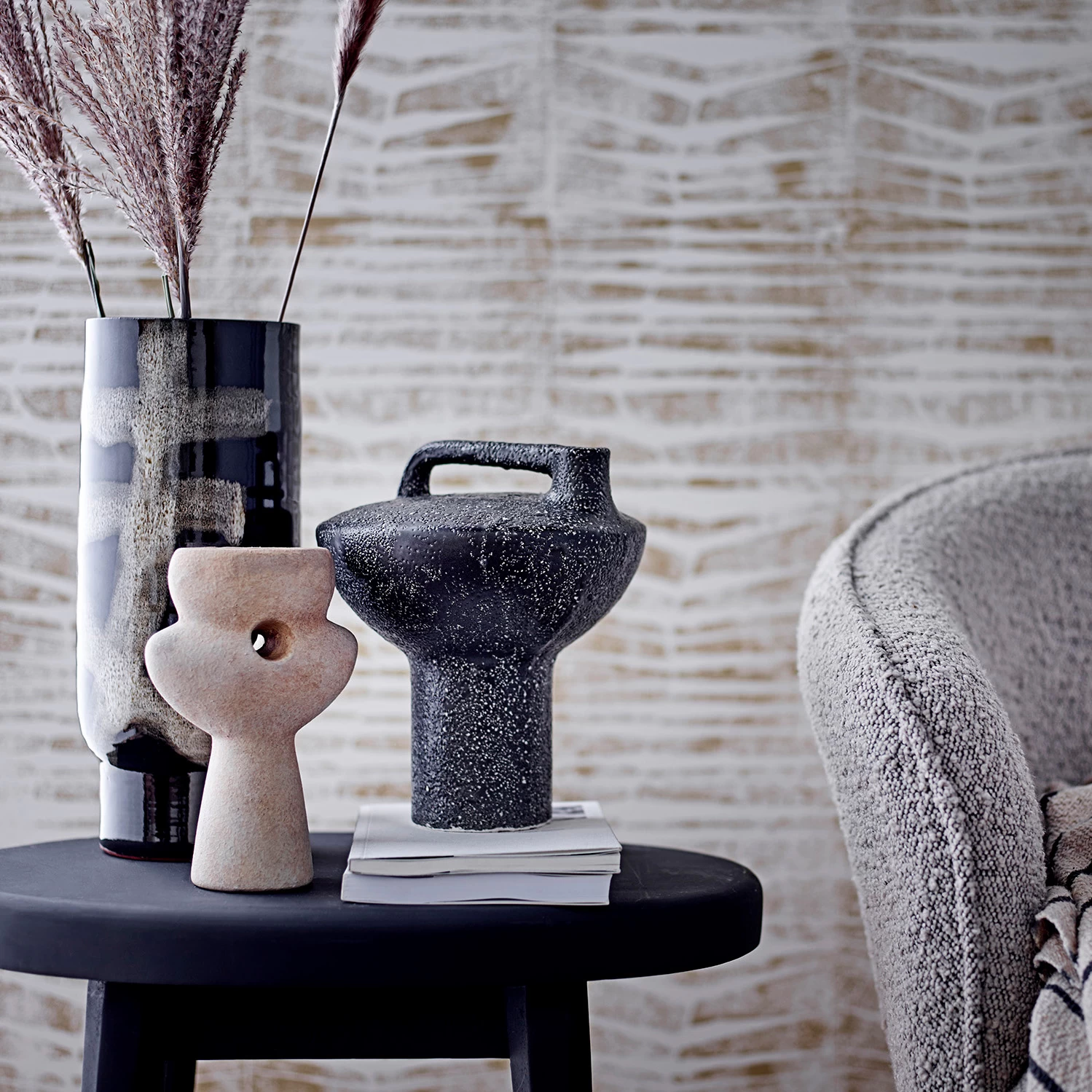 Bloomingville Ngoie Vase 17cm – Bild 3