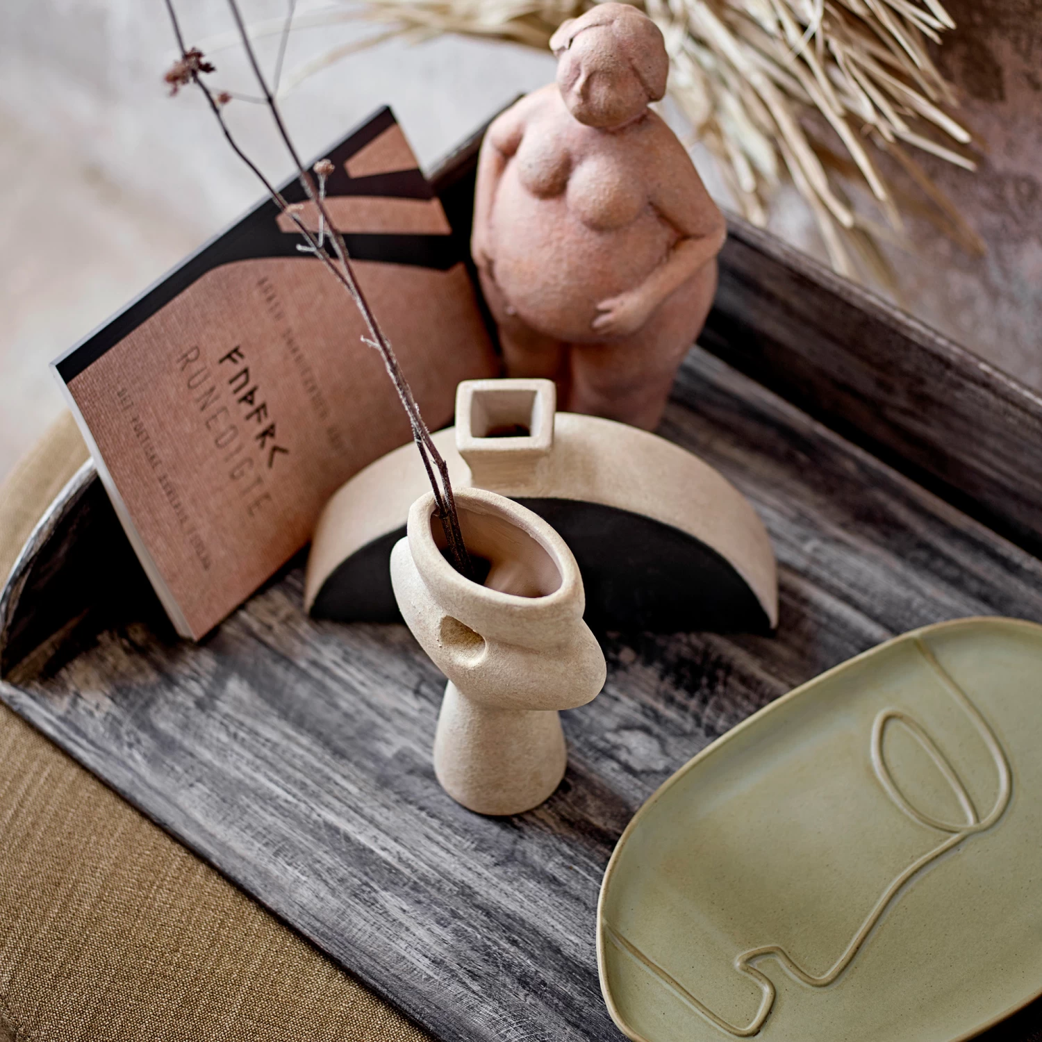 Bloomingville Ngoie Vase 17cm – Bild 4