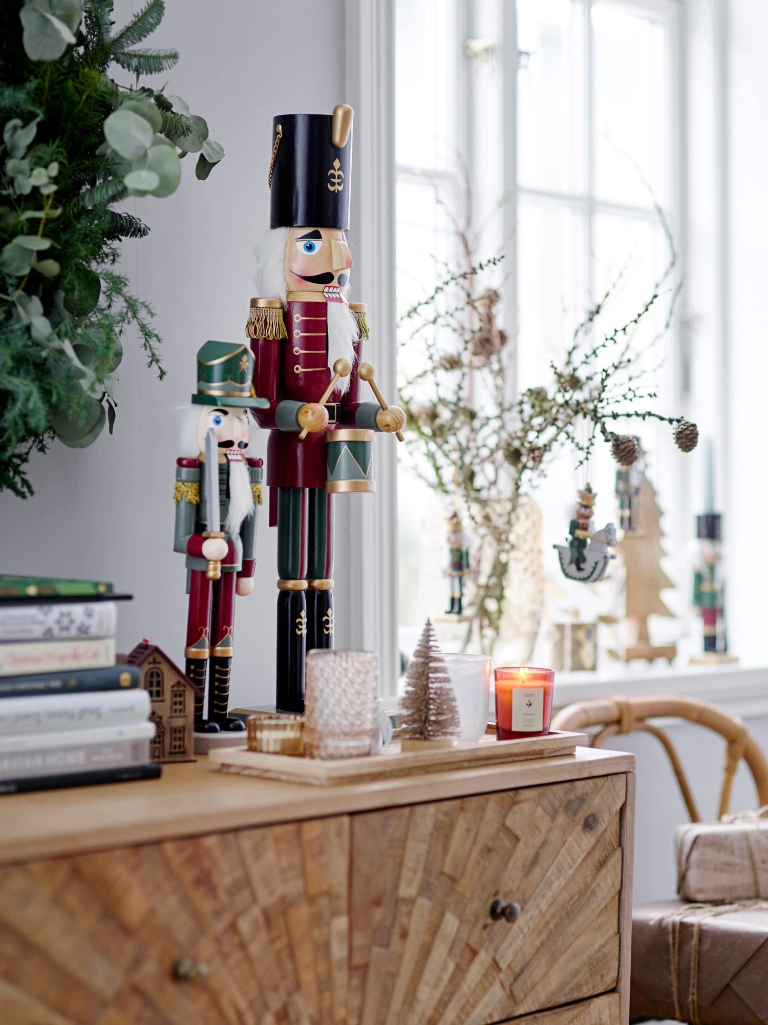 Bloomingville Darren Nussknacker Dekoration 38cm 2 Teile – Bild 4