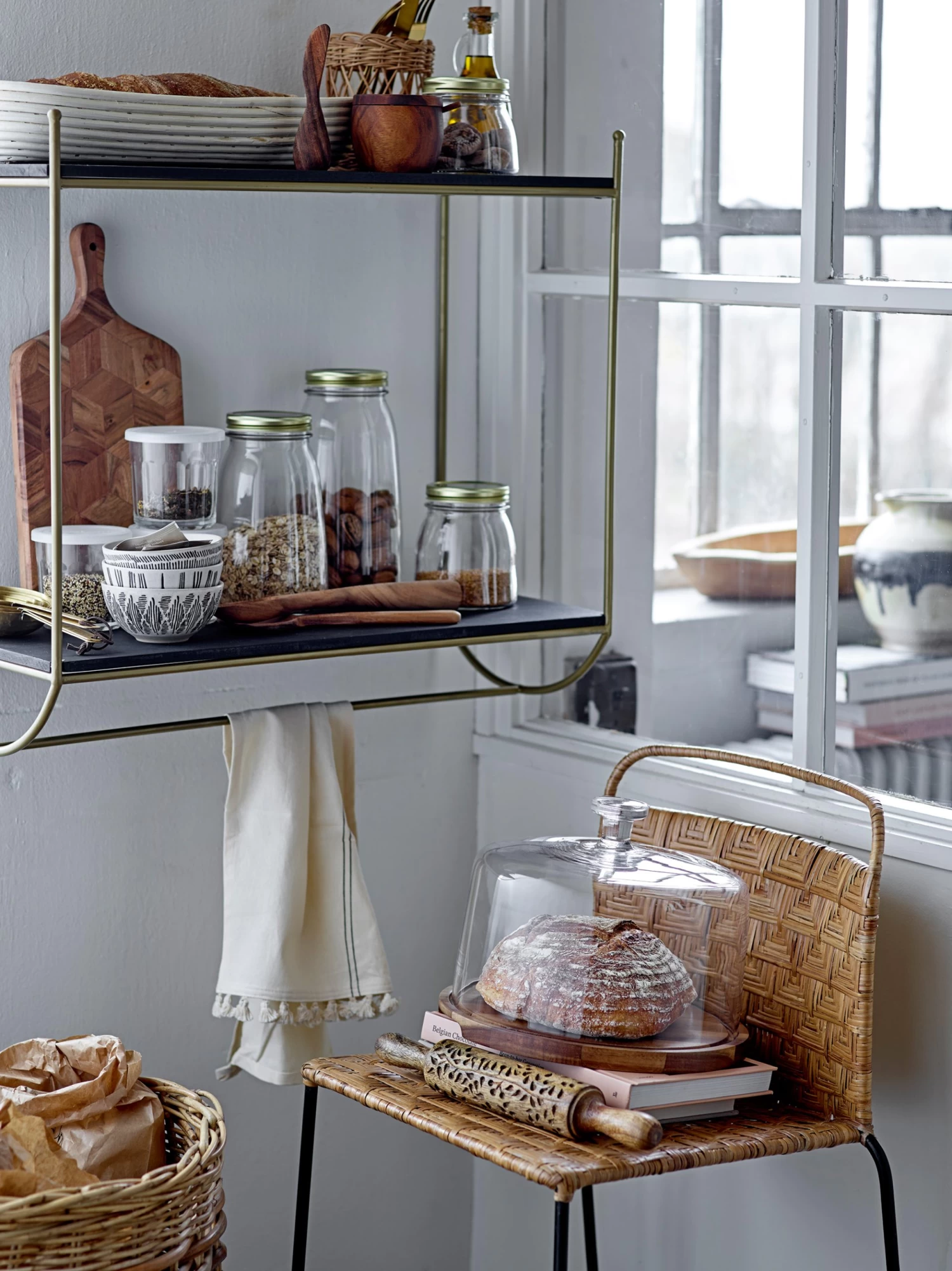 Bloomingville Jala Verwahrungskorb 2 Teile – Bild 2