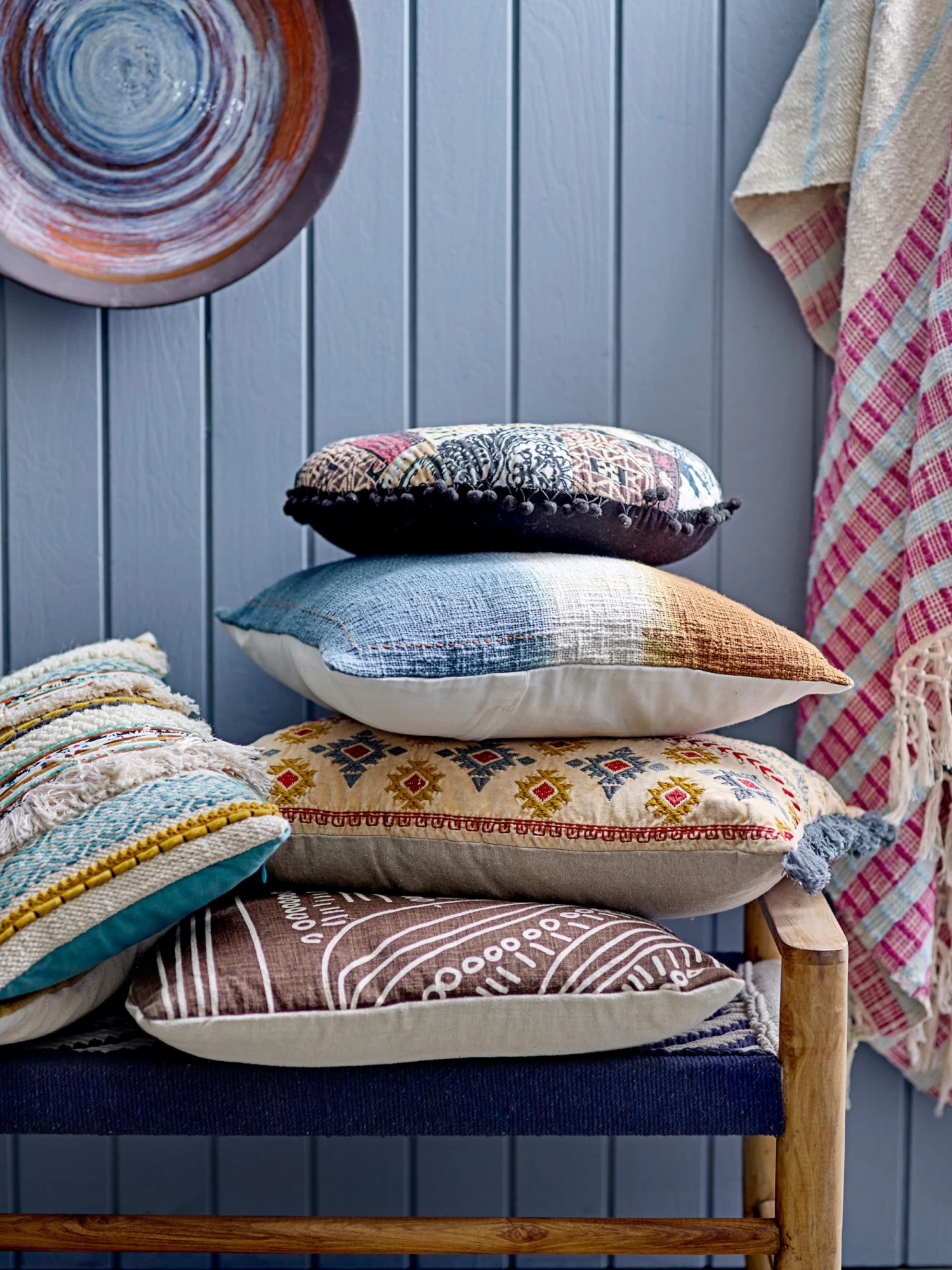 Bloomingville Romir Kissen 45 X 45cm – Bild 3