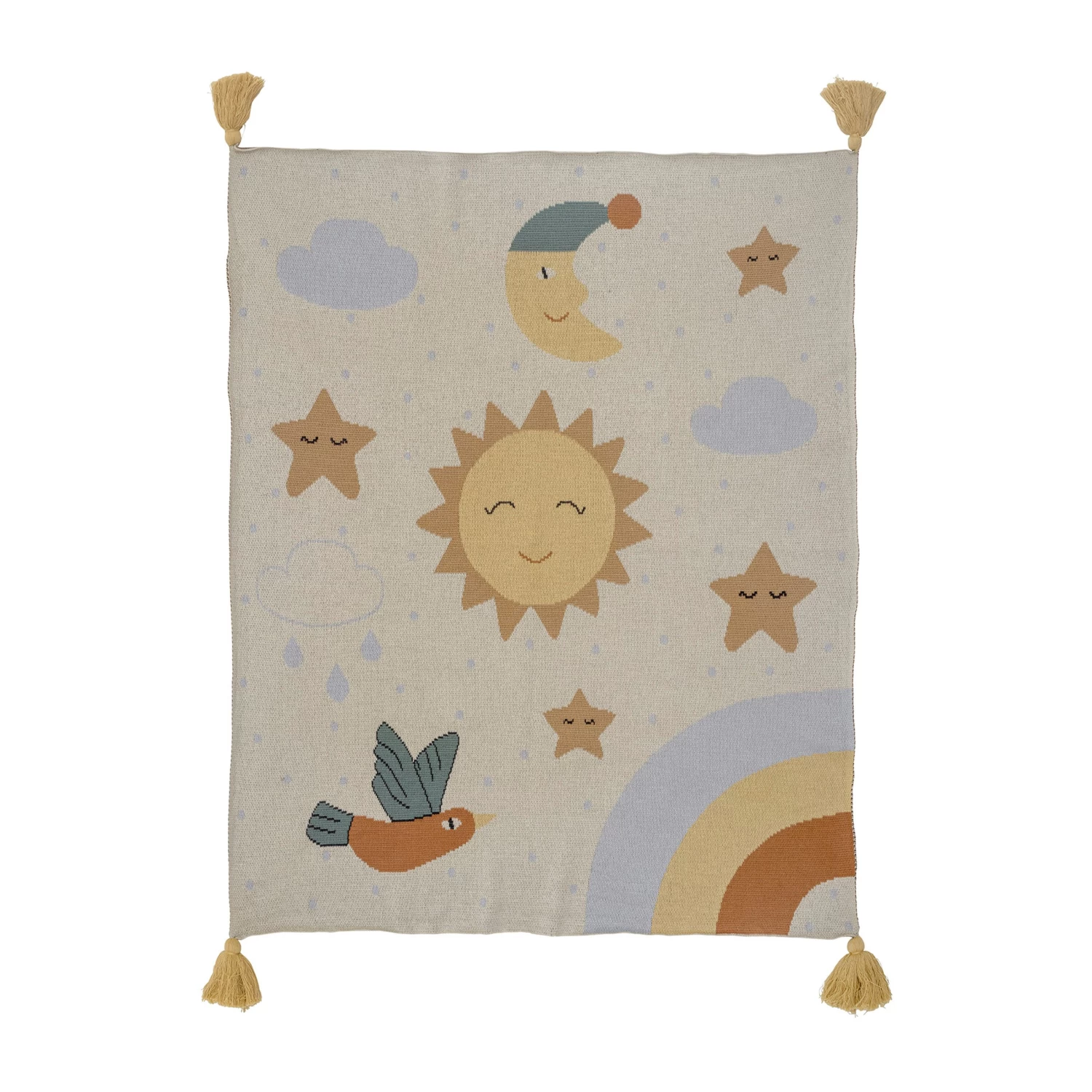 Bloomingville Vigge Wolldecke 80 X 100cm