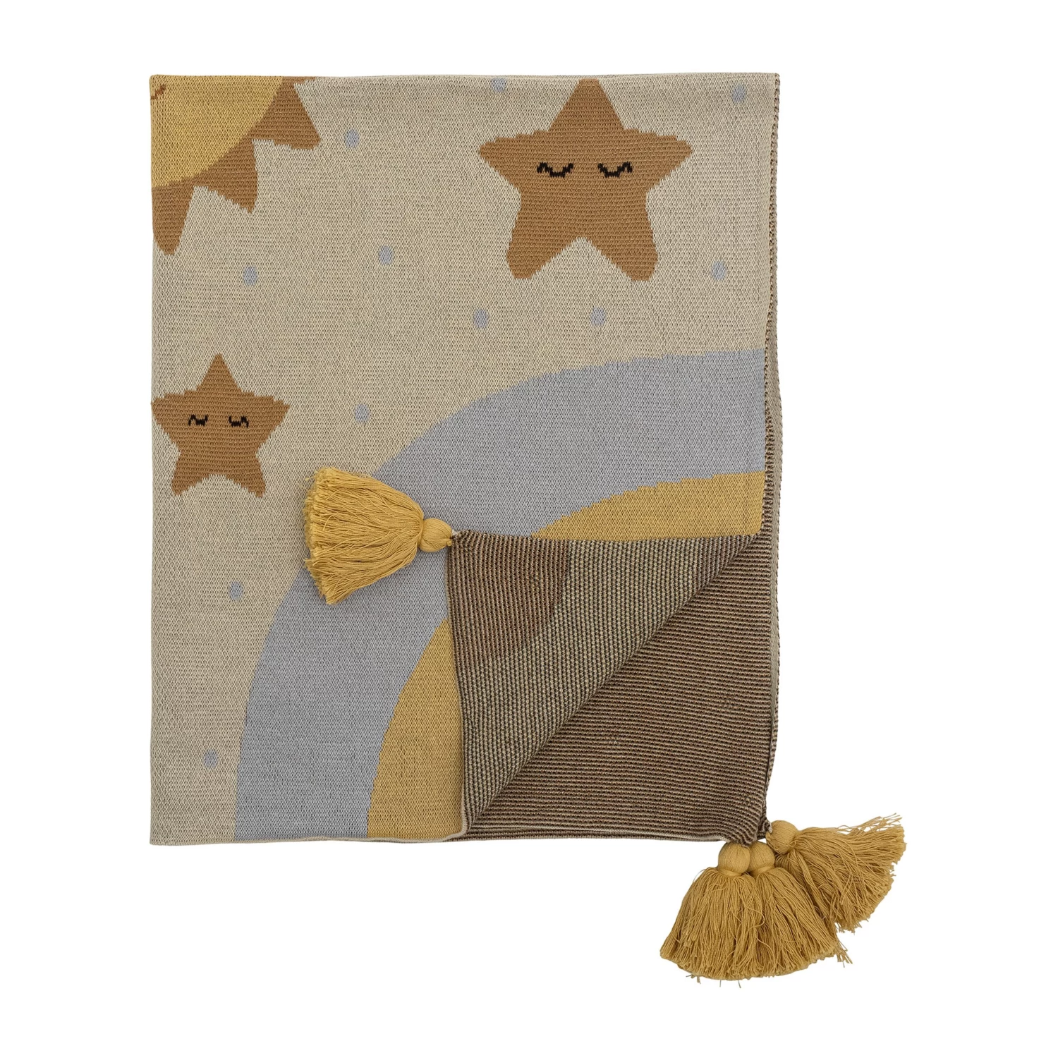 Bloomingville Vigge Wolldecke 80 X 100cm – Bild 2