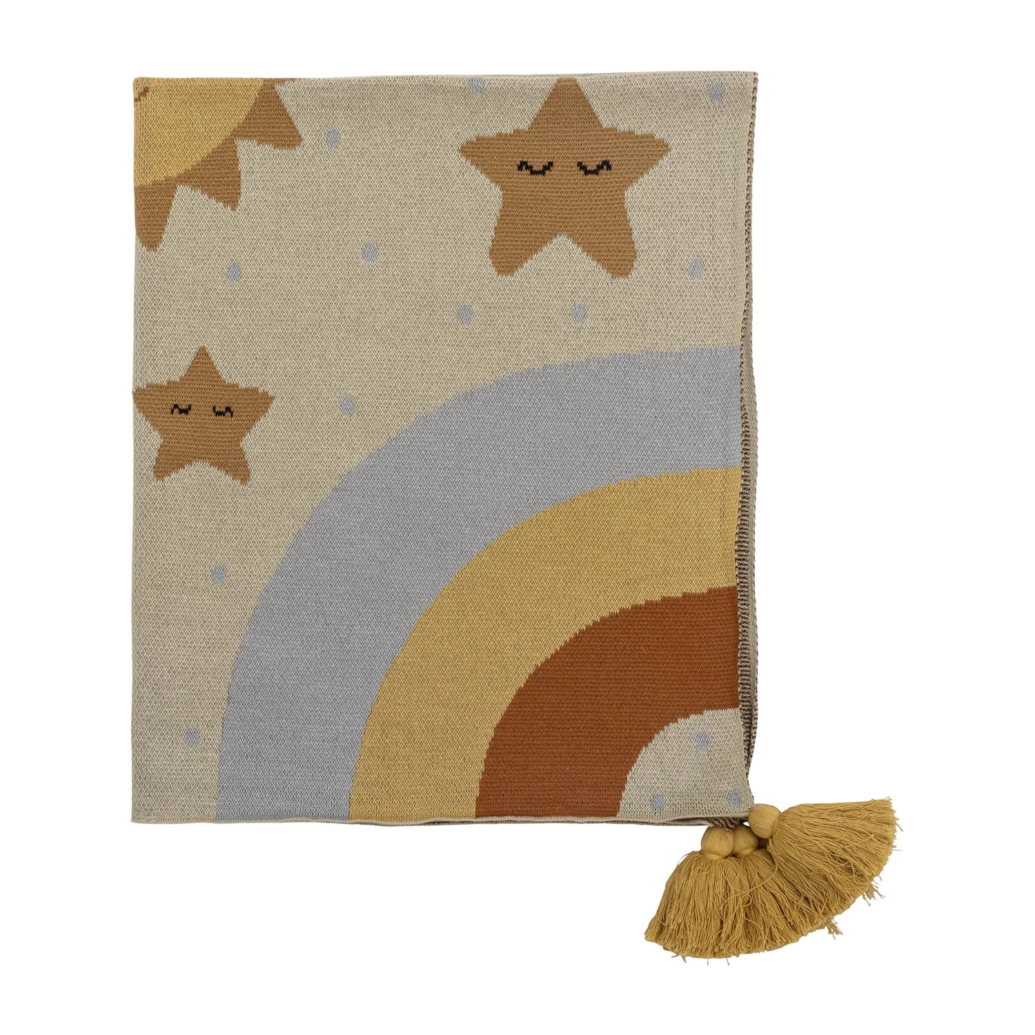 Bloomingville Vigge Wolldecke 80 X 100cm – Bild 3