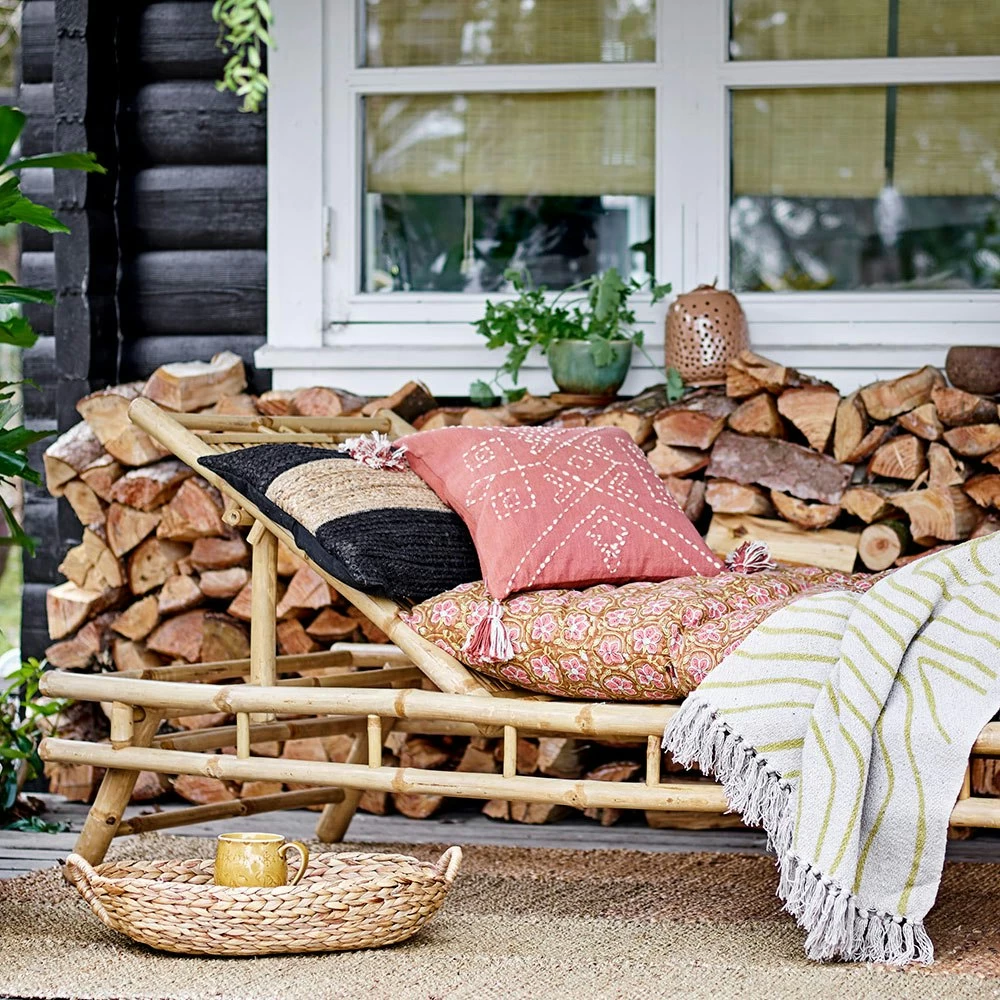 Bloomingville Betje Topf Mit Unterteller Steingut Ă15 Cm, Gelb â Bild 3