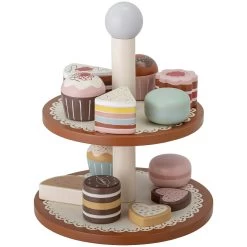 Bloomingville Carlina Spielzeug-Lebensmittel Lotusholz 17x20 Cm