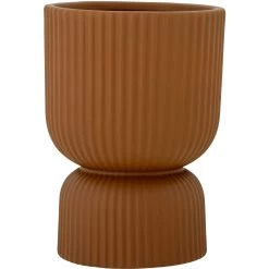 Bloomingville Chila Topf Steingut Ø15x20 Cm, Braun