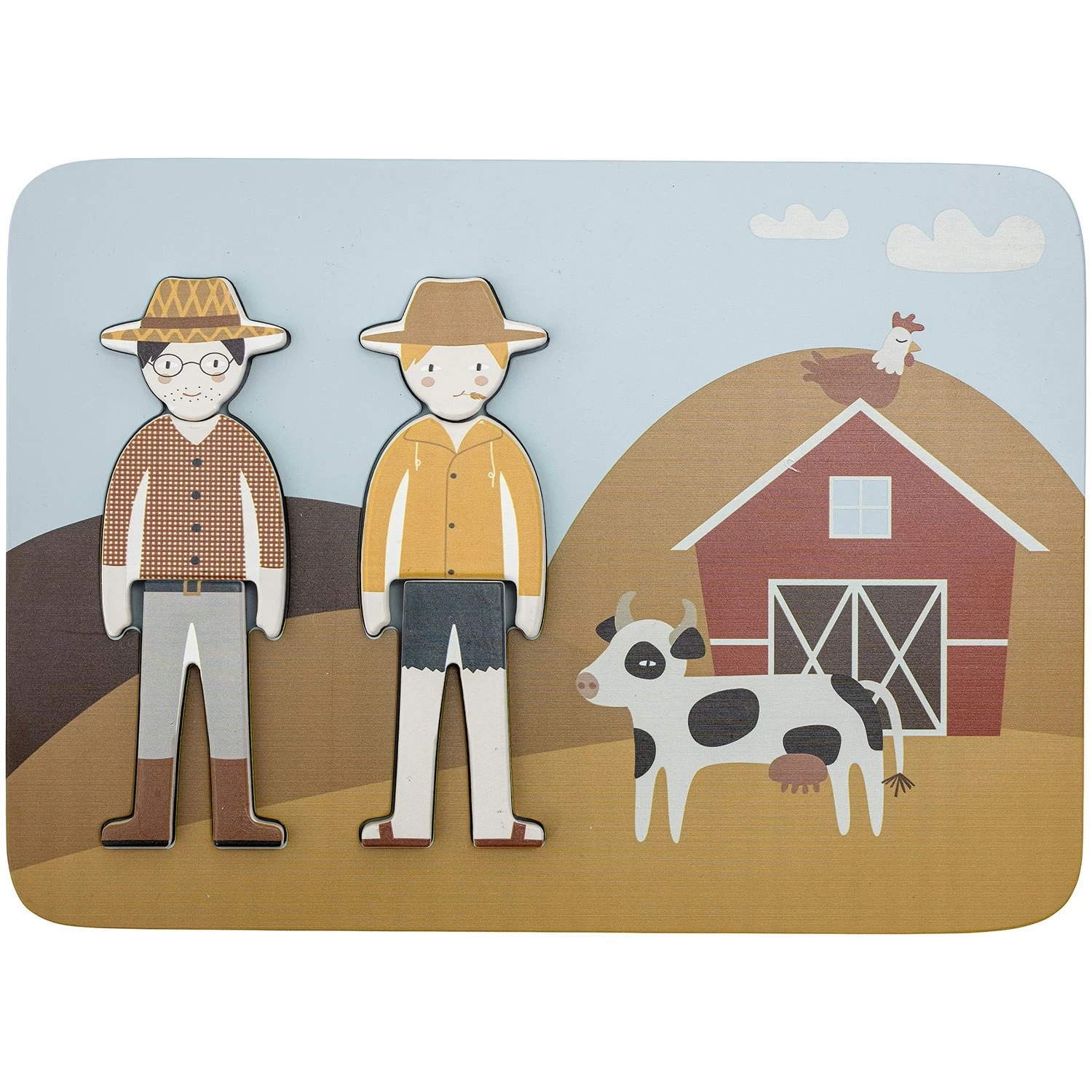 Bloomingville Dylan Puzzle 28x20 Cm