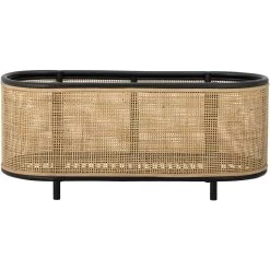 Bloomingville Ebbie Blumenkasten Rattan 70x29 Cm, Natur