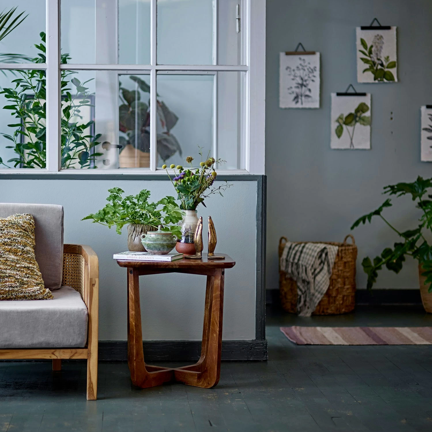 Bloomingville Fribo Poster 25,5x35 Cm 4 Teile, Grün – Bild 3