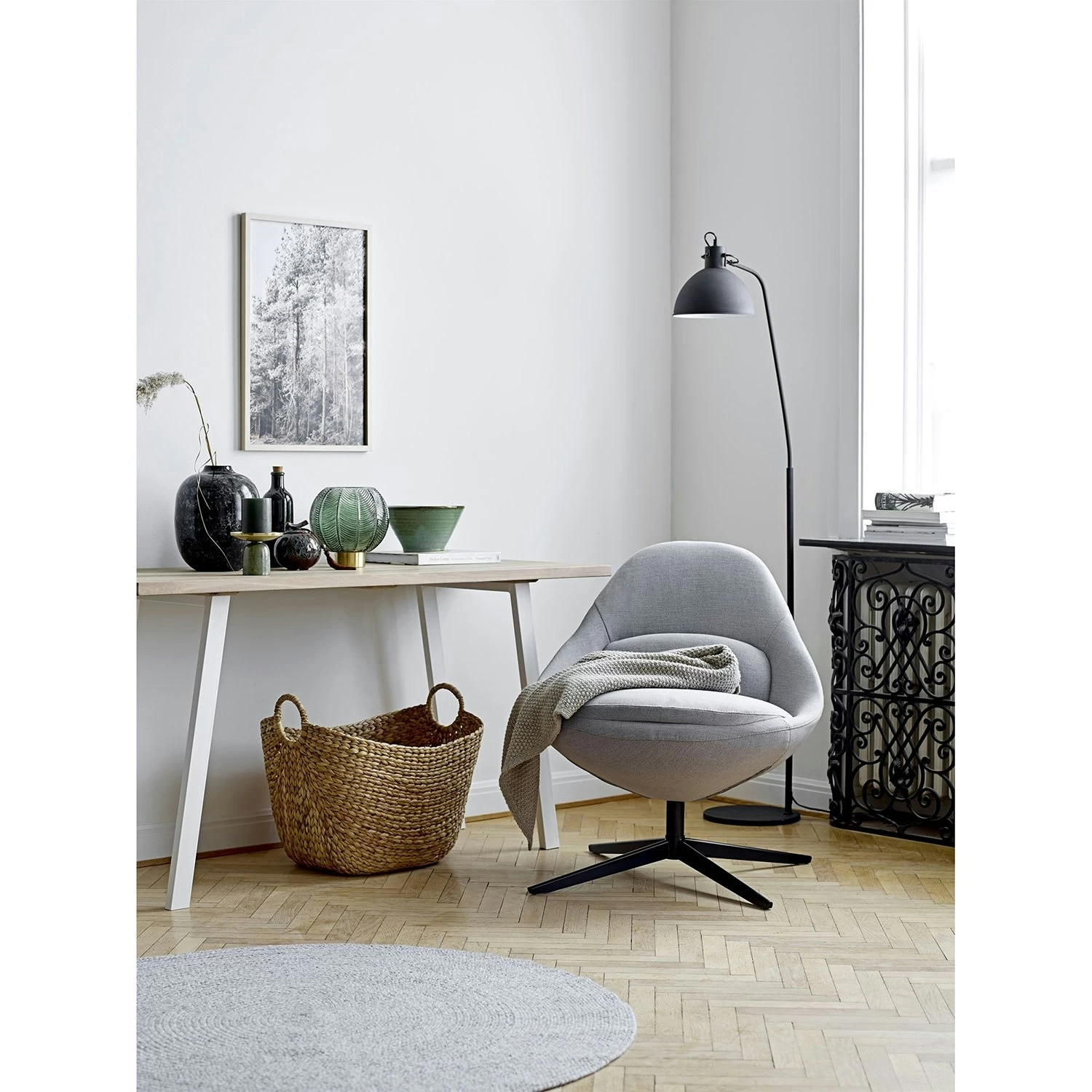 Bloomingville Glasvase, Grün – Bild 2