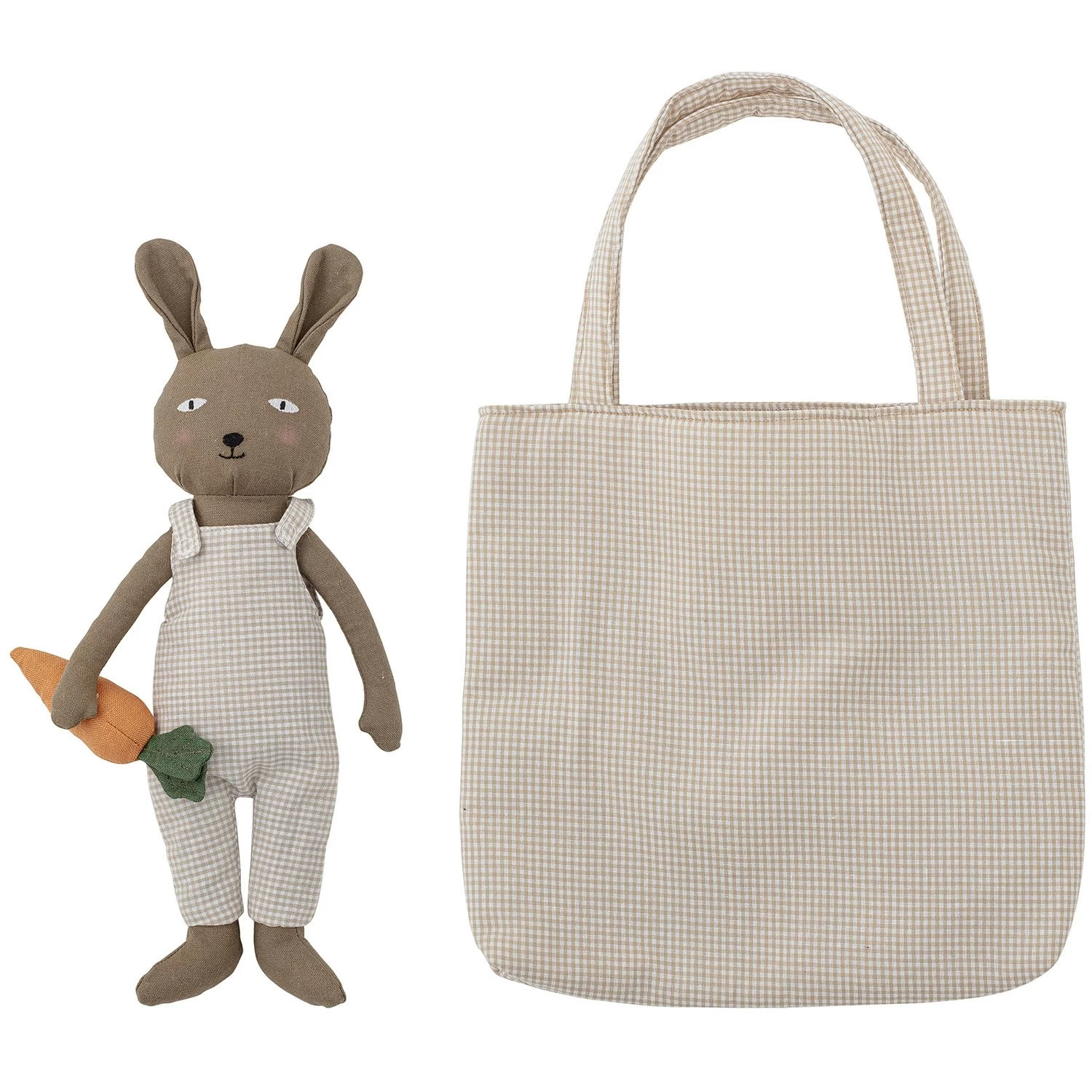 Bloomingville Liten Plüschtier Baumwolle / Leinen 44x28 Cm