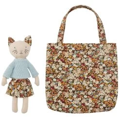 Bloomingville Moe Plüschtier Mit Tasche Baumwolle