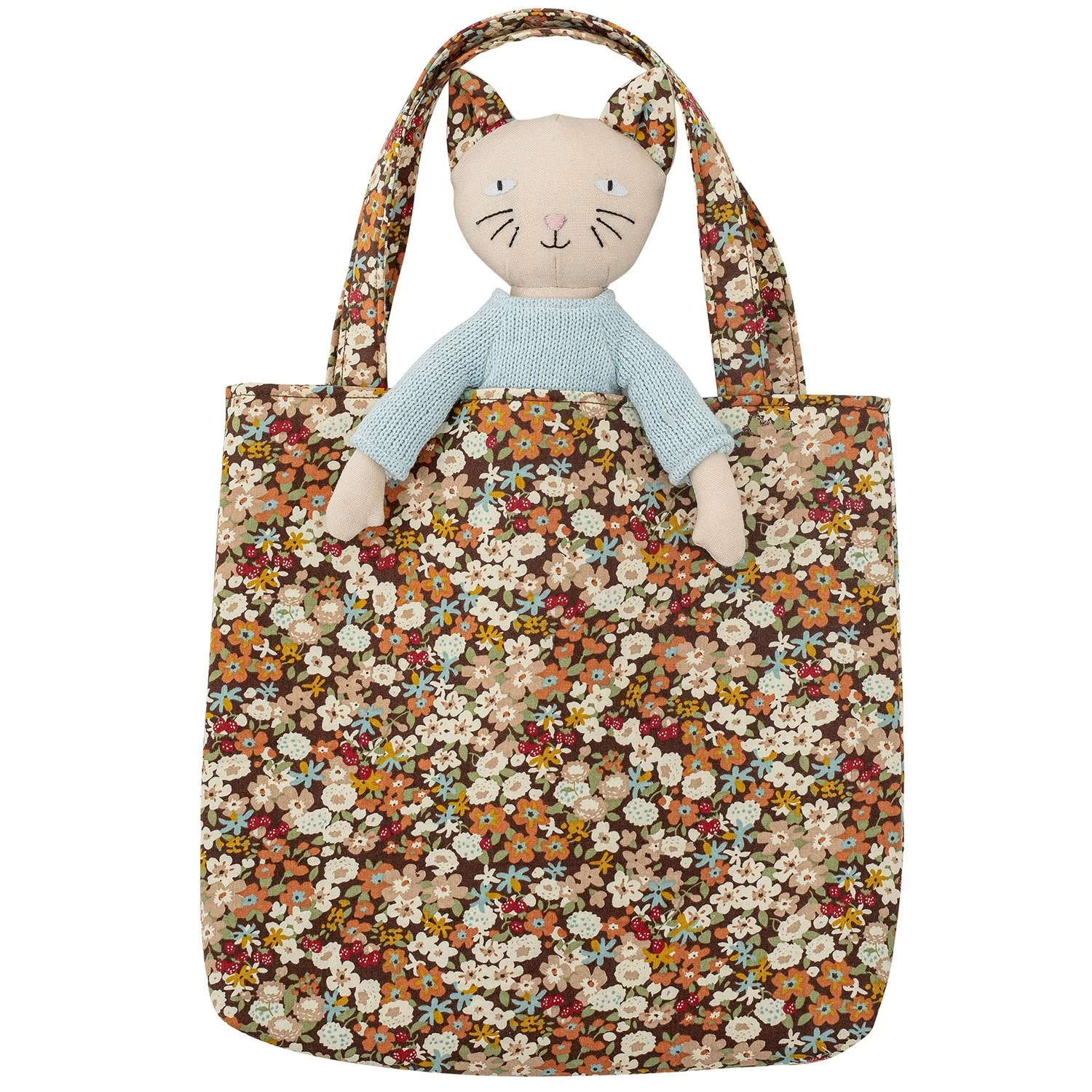 Bloomingville Moe Plüschtier Mit Tasche Baumwolle – Bild 2