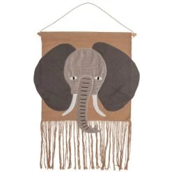 Bloomingville Raye Wanddekoration 50x80 Cm, Grau