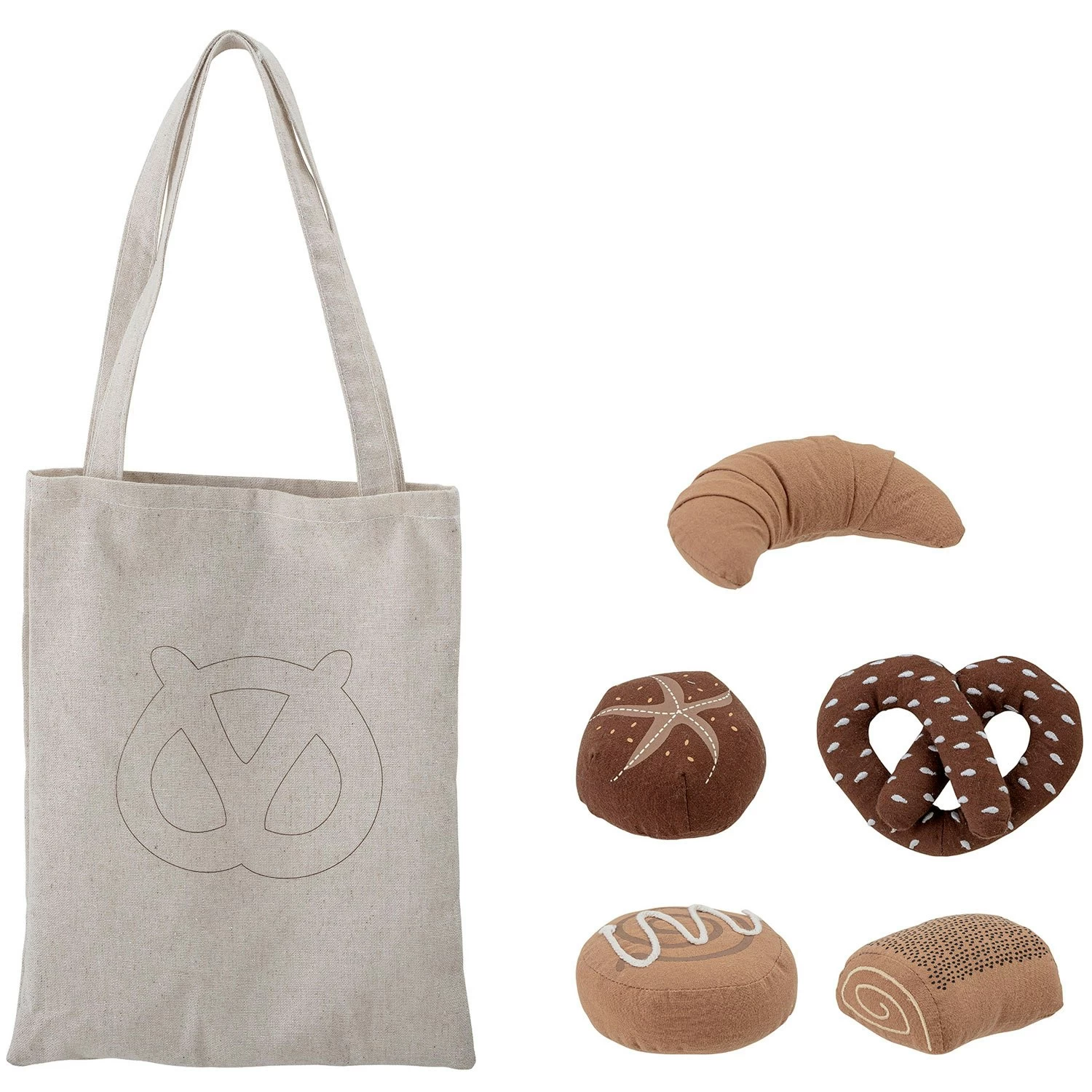 Bloomingville Snorre Spielzeug Weich Leinen / Baumwolle 6 Teile