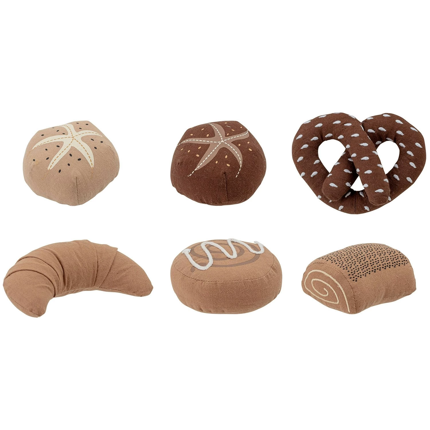 Bloomingville Snorre Spielzeug Weich Leinen / Baumwolle 6 Teile â Bild 2