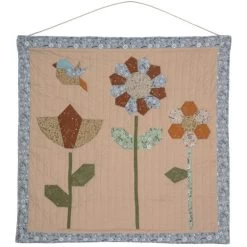 Bloomingville Tanne Wanddekoration 100x100 Cm, Rose